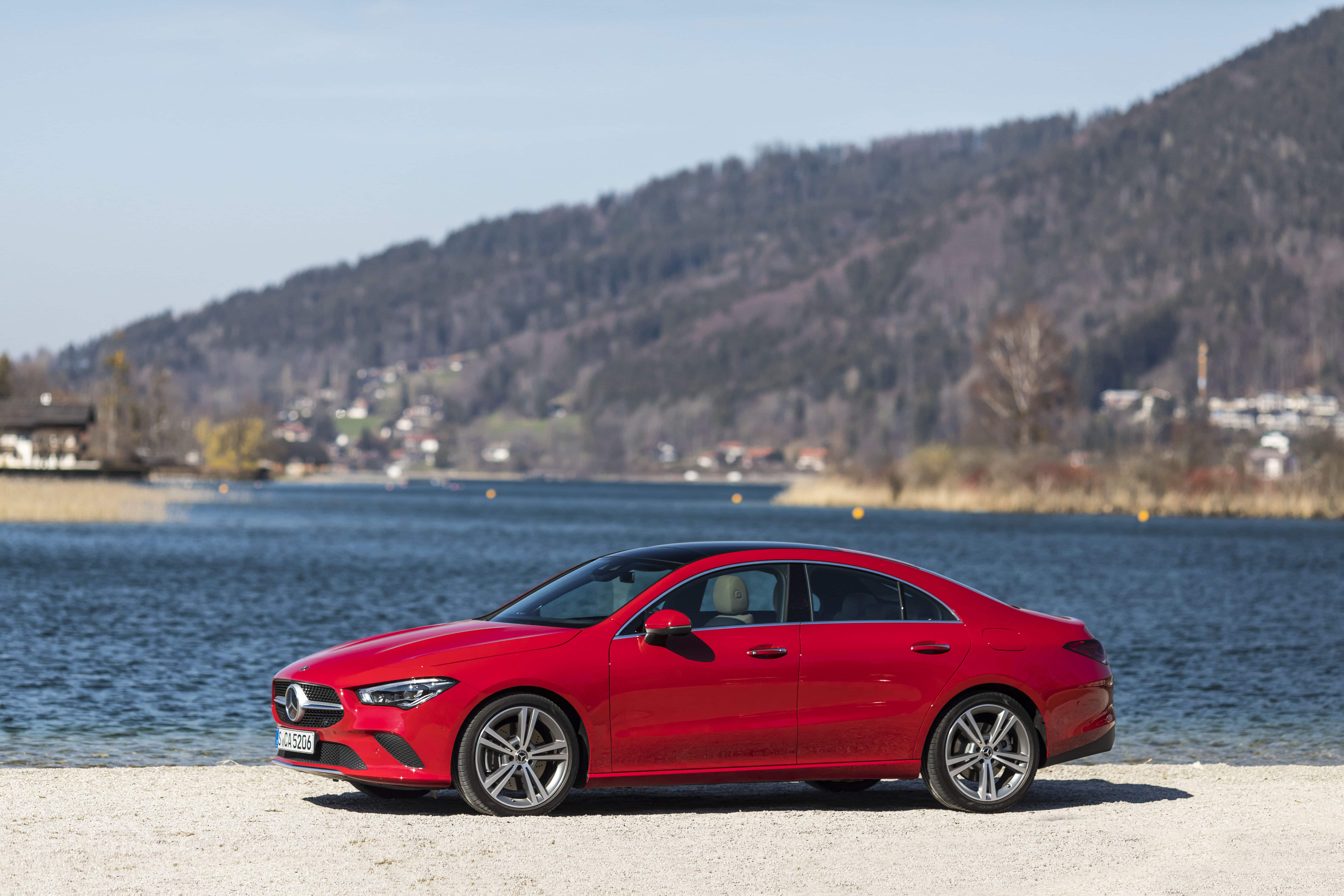 Der neue Mercedes-Benz CLA Coupé, München 2019 The new Mercedes-Benz ...