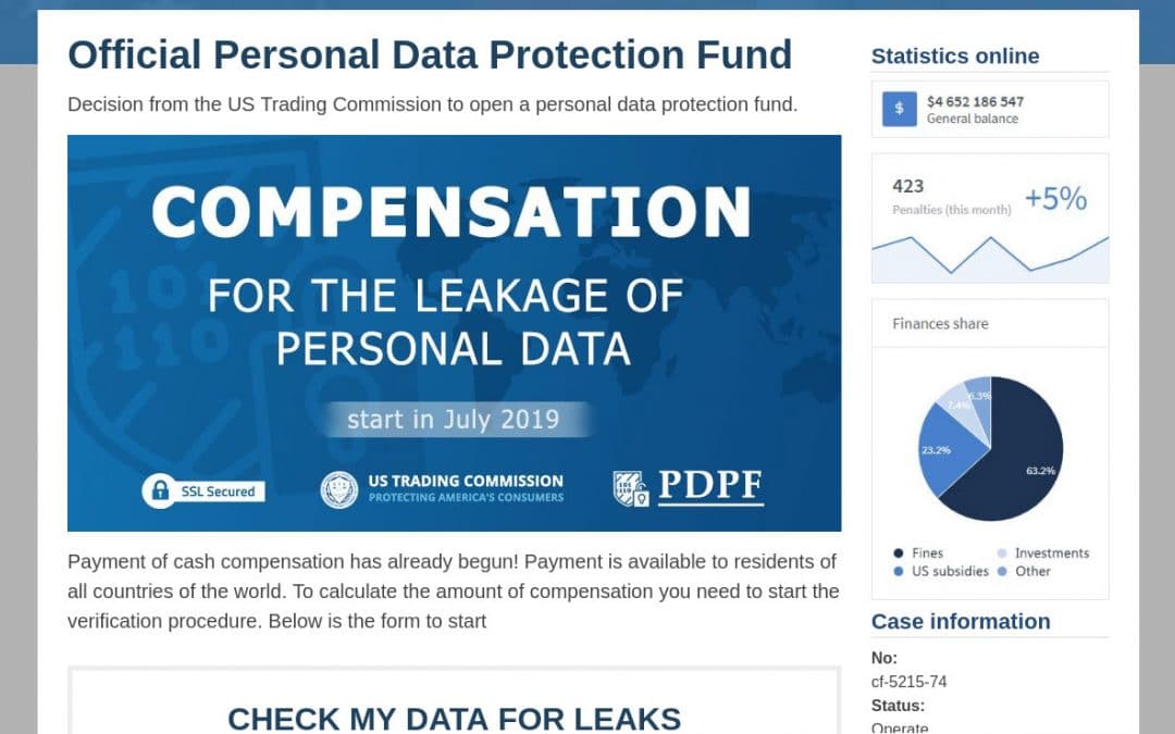 No such thing as a free lunch: scammers exploit new ‘data-leak-compensation’ scheme