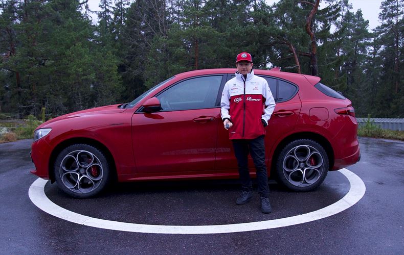 Kimi Räikkönen chooses Stelvio for his life off the track
