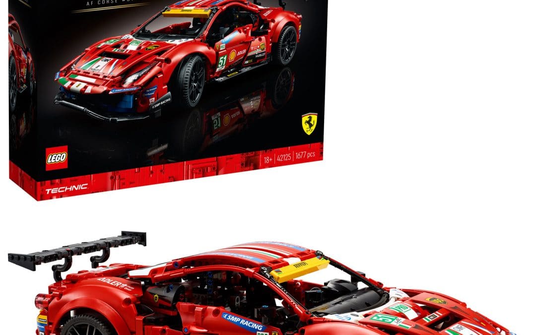 LEGO, Lego, building blocks, Jeep, McLaren, Ferrari,