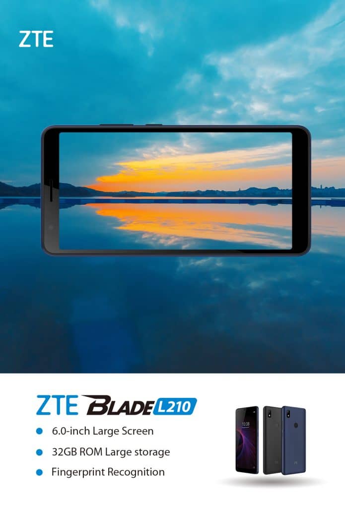 ZTE Blade L210, ZTE, affordable smartphone, entry-level smartphone, Android, Android smartphone,