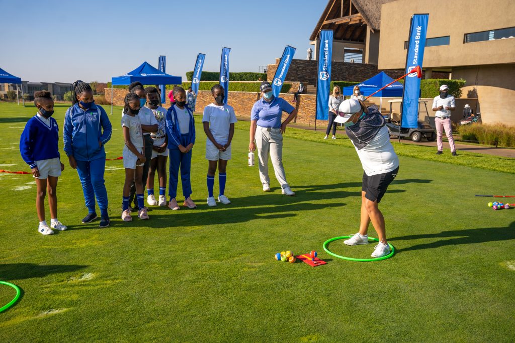 golf, Standard Bank, female empowerment, women empowerment,