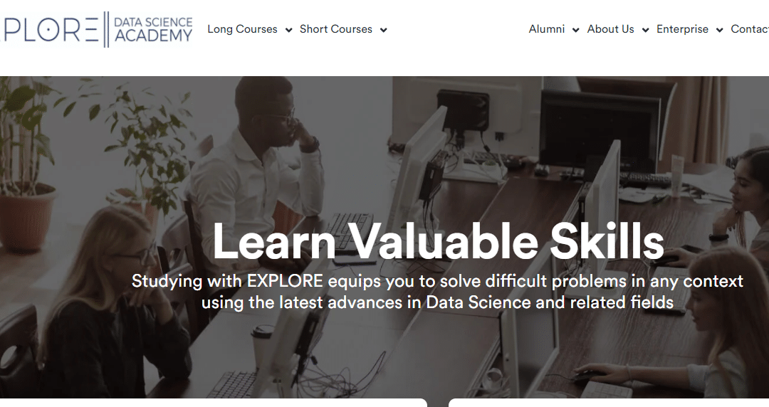 Explore Data Science Academy, data science, big data analytics, tech trends, skills development, education