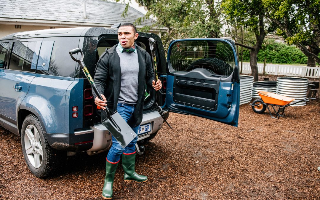 Land Rover joins forces with Bryan Habana to ensure the Castle Lions Series leaves a community legacy in South Africa