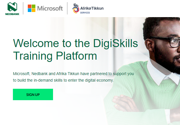 Africa Tikkun, Nedbank, Microsoft, digital skills, skills dvelopment, 4IR skills