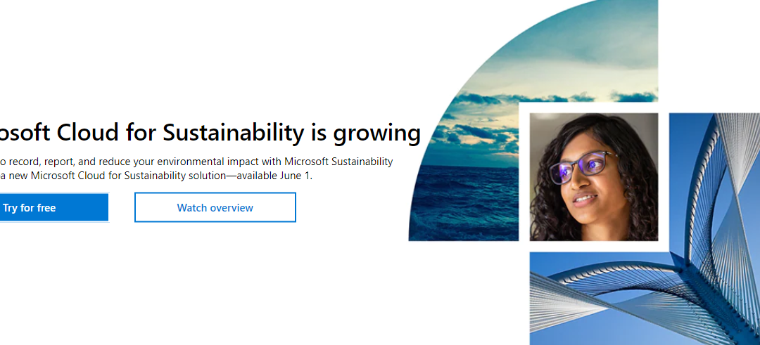 Microsoft Cloud, Microsoft Cloud for Sustainability, sustainability, Microsoft,