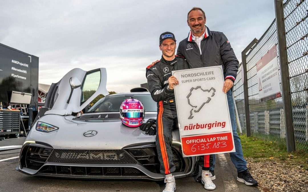 6:35.183 min: Mercedes-AMG ONE is Number 1 on the Nürburgring-Nordschleife