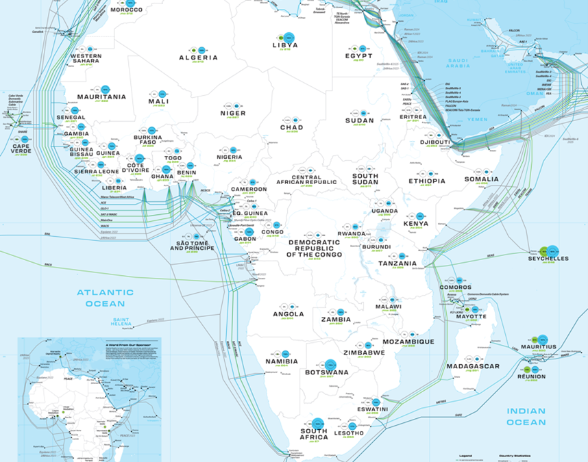 Teraco, Google, Google's Equiano subsea cable