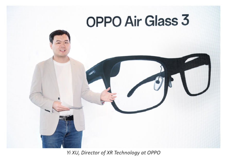 OPPO, OPPO Air Glasses 3, smart glasses, IoT, smart mobile devices, OPPO, SMETechGuru,