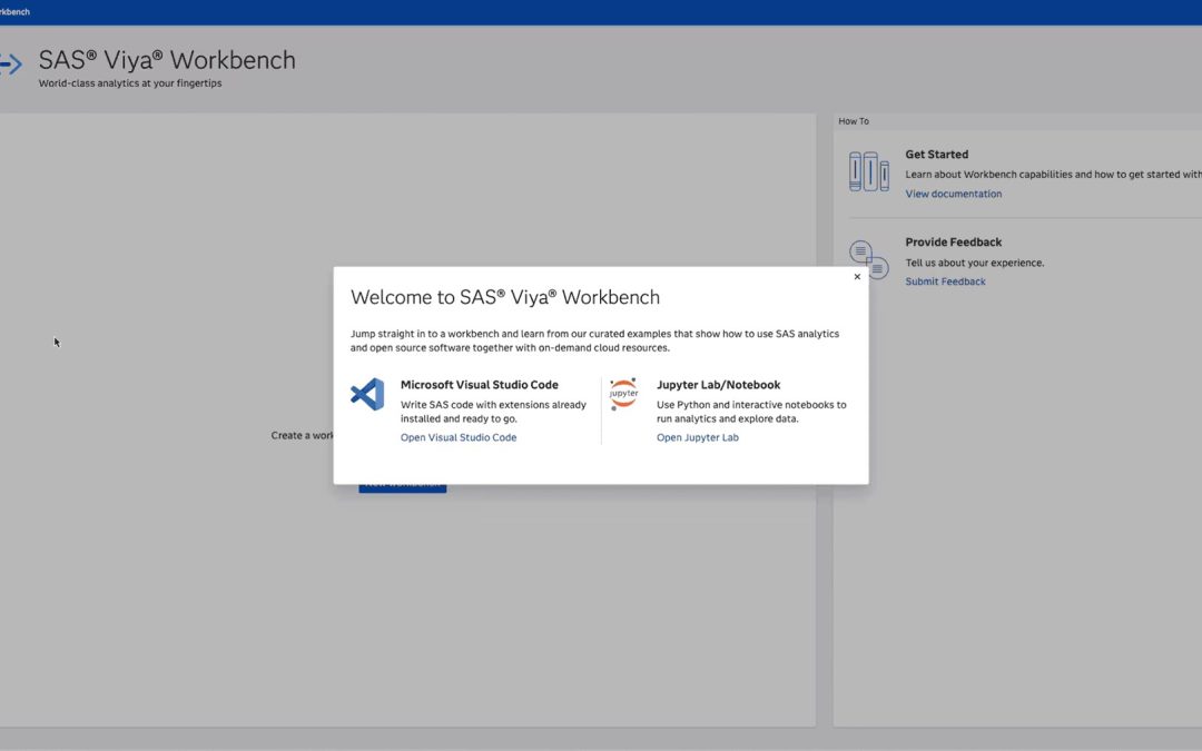 SAS announces general availability of SAS Viya Workbench developer environment for building AI models