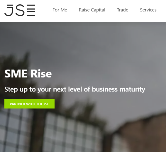 SME Rise, SME Solution, SMME, SME, SMB, small business, JSE, Johannesburg Stock Exchange,