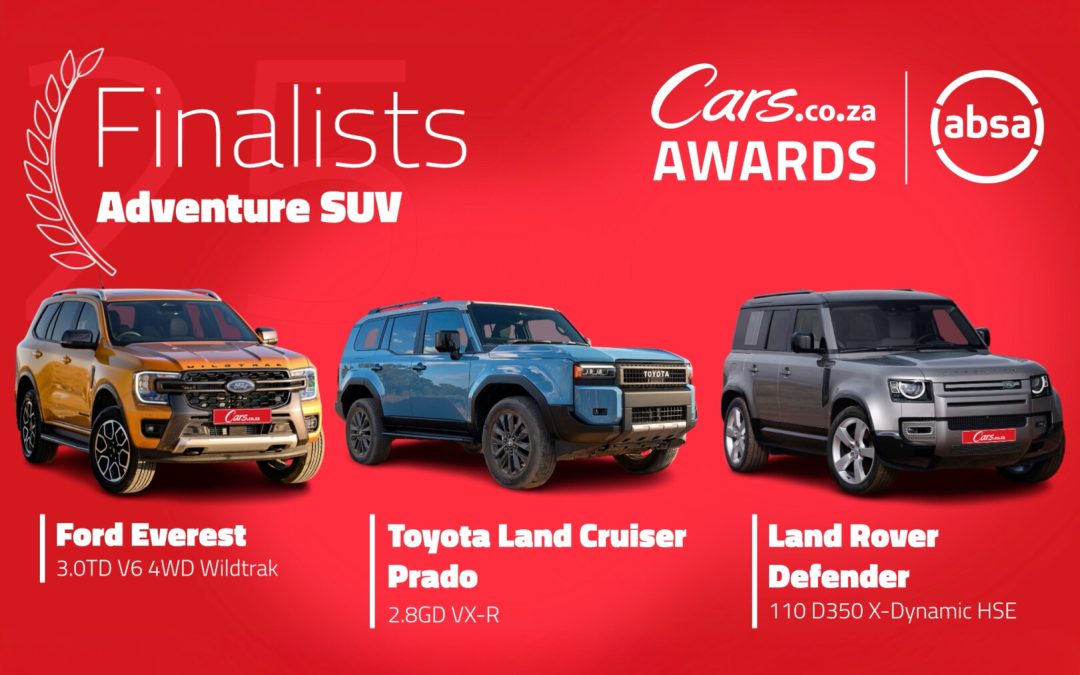 Finalists of the 2024/25 Cars.co.za Awards – sponsored by Absa