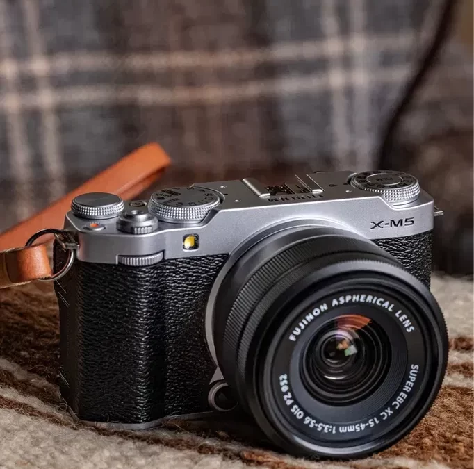 Small and crafty Fujifilm X-M5 camera debuts alongside two key new lenses