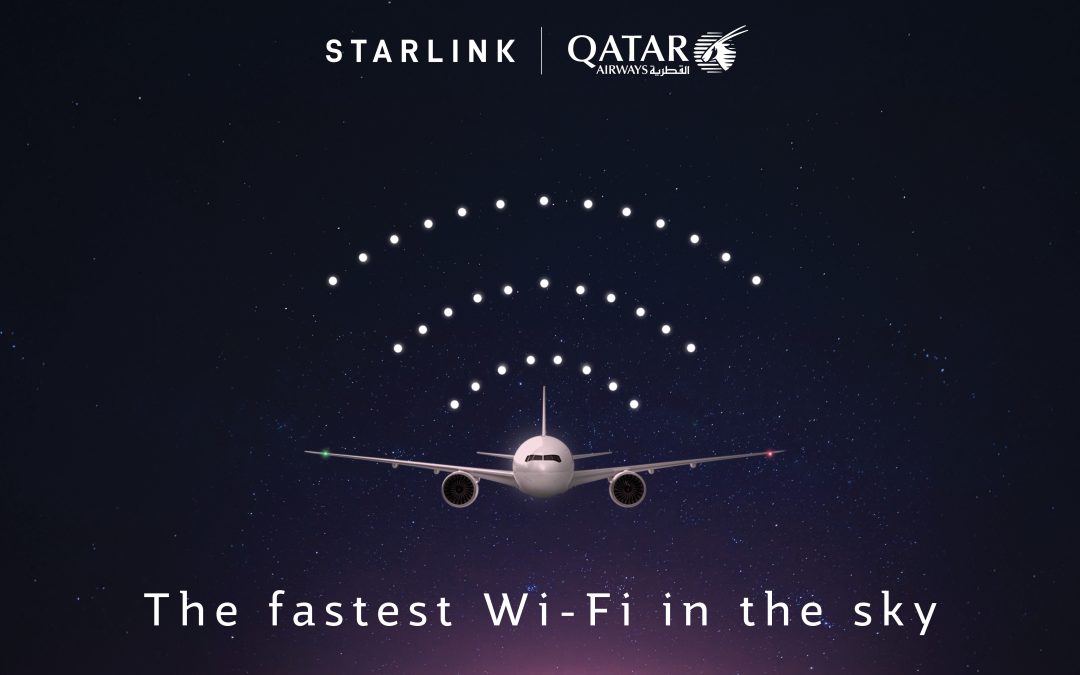 Qatar Airways Launches the World's First Boeing 777 Starlink-Equipped Flight, Taking the Future of In-flight Connectivity to New Heights