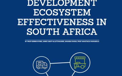 LAUNCH OF WHITE PAPER TO ASSESS EFFECTIVENESS OF ESD IN SOUTH AFRICA