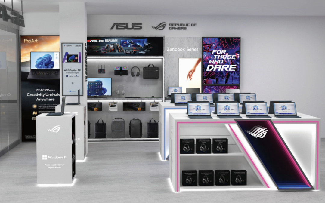 ASUS launches shop-in-shop concept stores at Computer Mania