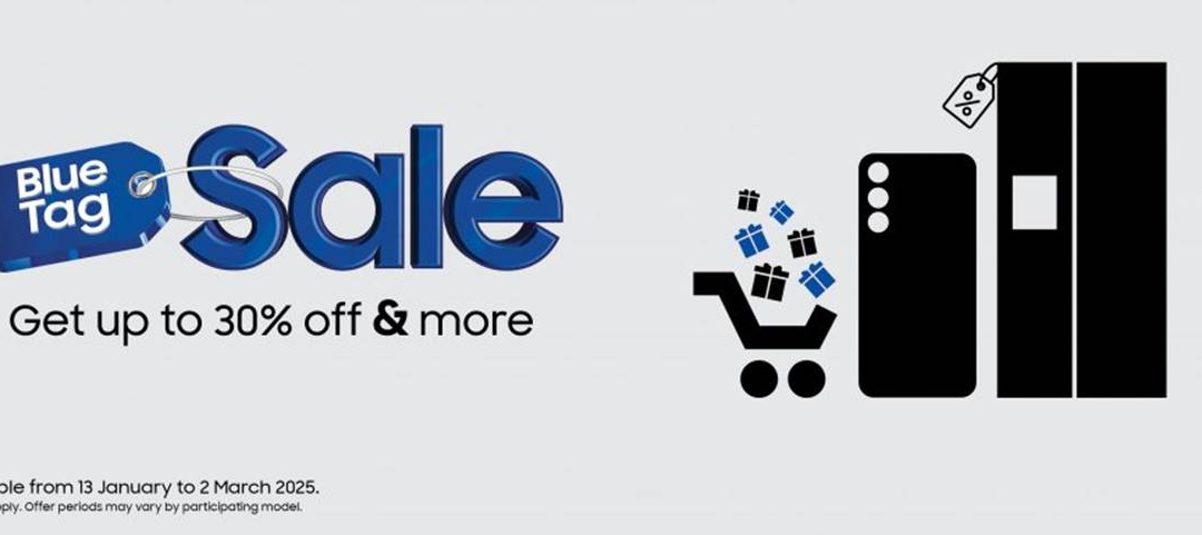 Blue Tag Sale, Samsung, mobility, sale, retail,